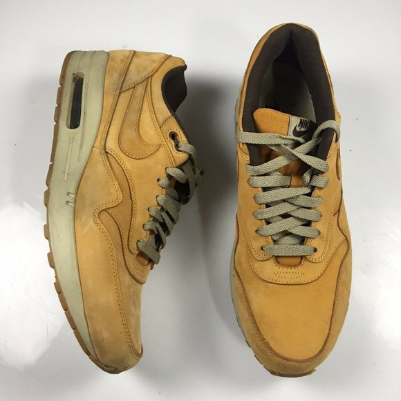 Nike Other - Nike Air Max 1 Wheat Pack (2015) Size 12 (705282 700) Flax LTR Premium